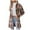 Pink, variant on Pimfylm Womens Long Sleeve Button Down Plaid Shirts Flannel Hooded Shacket Jacket Hoodie Coats Pink, S