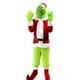 thumbnail image 5 of Disfraz de monstruo navideño de 6 piezas, juego completo de Grinch, monstruo navideño, disfraz de Cos, disfraz de monstruo peludo verde de Halloween, M, 5 of 5