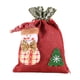 thumbnail image 2 of Xihbxyly Dia Del Primer Ministro Bolsa de Regalo de Navidad Bolsa de Regalo de Lino Tridimensional Estilo Anciano Estilo Muñeco de Nieve Bolsa de Regalo de Lino, 2 of 6