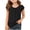 b10-Black, variant on KPOPLK Girls Short Sleeve Shirts Summer Cotton Toddler Girl Plain Tee Tops Basic Crew Neck T-Shirts Size 11-12 Years,Purple