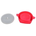 thumbnail image 3 of Microwavable Popcorn Bowl, Dishwasher Safe  Food Grade Microwave Popcorn Popper  For Home Rose Red, 3 of 8