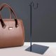 thumbnail image 4 of Estante de exhibición de bolsos Soporte de monedero de mesa al por Negro Sharpla Estante de exhibición del bolso, 4 of 6