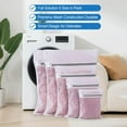 thumbnail image 3 of 6-Pack Mesh Laundry Bags, Delicate Wash Bags for Clothes, Hosiery, Underwear, and Bed Linen in 5 Sizes (XL+XL+L+M+S+MINI), 3 of 8