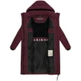 thumbnail image 6 of Marikoo Women's Long Winter Coat with Hood - Knee-Length - Water-Repellent - Chumanii XVI, 6 of 9