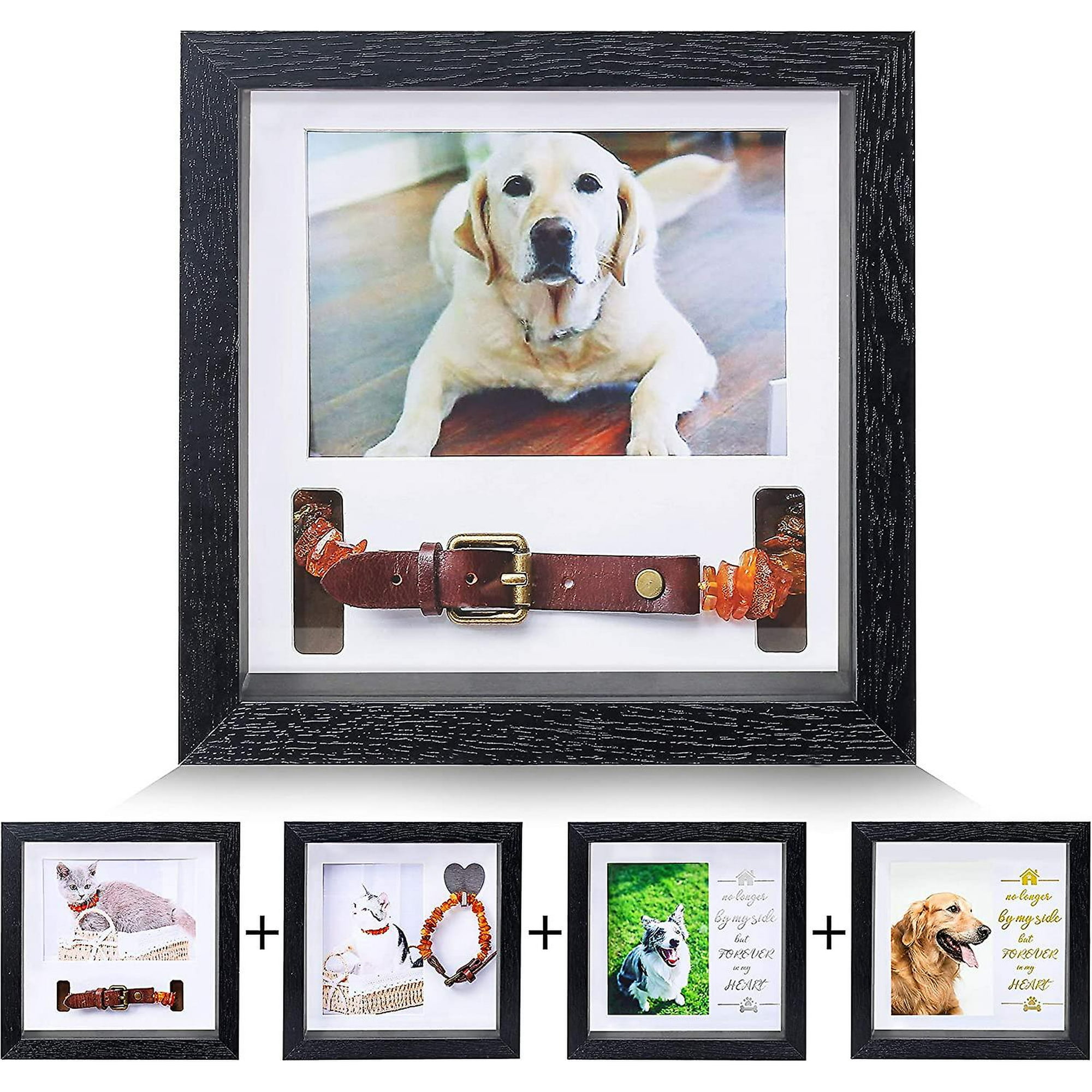 Pet Picture Frame Memorial Pet Collar Frame Dog Memorial Sentiment Frame For Loss Of Dog Gifts Remembrance