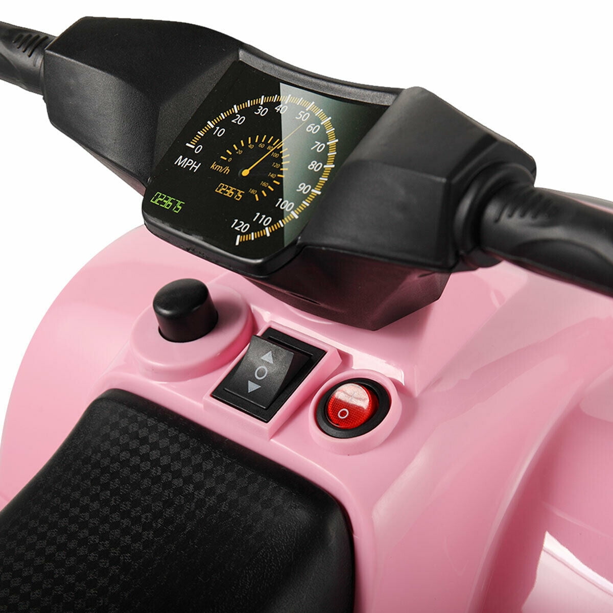 Lowestbest Children 6V Electric Battery Powered Ride on Car W/ 4 Wheels Led Lights, Gift Toy for Girls Boy, Pink Lowestbest Children 6V Electric Battery Powered Ride on Car W/ 4 Wheels Led Lights, Gift Toy for Girls Boy, Pink