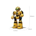 thumbnail image 3 of Jouets Robot RC Programmables à Détection de Gestes, Jouets de Patrouille Chantants et Dansants, Jouets avec Lumière LED et Son, Jouets Compagnons Interactifs Intelligents, Jouets de Performance Rechargeables, Jouets Cadeaux pour Enfants, 3 of 9