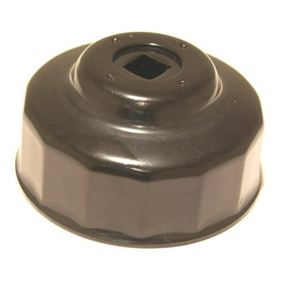 Emgo Cup Type Oil Filter Wrench 64.7mm for Spin-On Oil Filters, Alloy Steel, Powder Coated (84-04181)