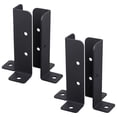 thumbnail image 4 of SHISUYAN 4pcs Post Base Brackets Heavy Duty Brackets Wood Fence Post Base Brackets, 4 of 8