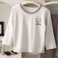 thumbnail image 4 of TOWED22 Baby Boy Pajamas Little Girls Pajamas Graphic Cotton 2 Piece Train Toddler Sleepwear Fall Winter Clothes Set 3 6 9 12 18 24 Months 2t 3t 4t 5t 6t 7t 8t 9t(Grey,9-10 Y), 4 of 5
