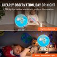 thumbnail image 2 of KFFKFF Interactive World Globe, 9 in, Kids' Learning Tool with Voice-Activated Pen, Illuminated LED, USB, Educational Toy, Ideal Gift for Boys & Girls, 2 of 9