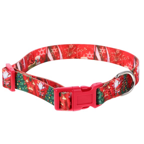 Gymnture christmas Small Dog Collar Christmas Collar Adjustable Pet Dog Collar Xmas Necklace Collar