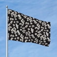 thumbnail image 2 of Lsque Daisies Flowers Pattern Flag,Daisies Flowers Printed Garden Flag 48 x 72 in - Double Sided Small Flags for Yard, 2 of 9