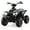 Dark Black, variant on OLAKIDS Kids Ride on ATV, 12V 4 Wheeler Quad Toy Vehicle with Music, Horn, High Low Speeds, LED Lights, Electric Ride On Toy, Battery Powered Wheels Car for Children 3-8 Years Old