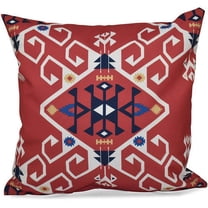 Simply Daisy 16" x 16" Jodhpur Medallion Geometric Outdoor Pillow