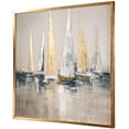 thumbnail image 5 of Uttermost Regatta Pine Canvas and Acrylic Nautical Art in Multi-Color, 5 of 5