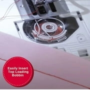 SINGER M1000 Sewing Machine + Accessories | 32 Stitch Applications | Compact, Lightweight & Portable - White