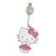 thumbnail image 3 of Llavero Hello Kitty Clasica Con Resina Sanrio Rosa, 3 of 3