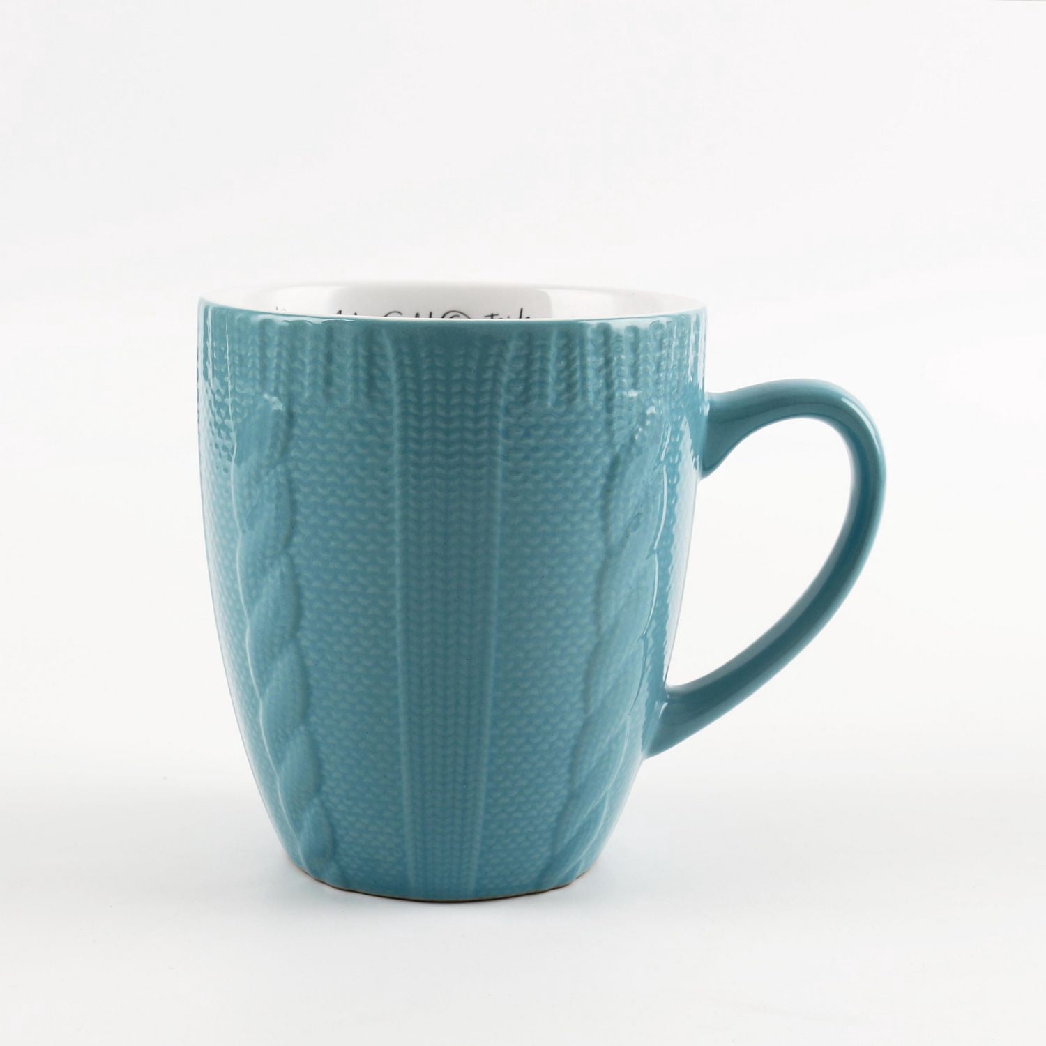 14 OZ TASSE - BLEU AND BLANC