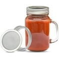 thumbnail image 3 of 24Set Regular Mouth Canning Lids Bands Split-Type for Mason Jar Canning Lids 70mm, 3 of 7