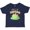 Navy, variant on Gigi's Lil' Dinosaur with Cute Stegosaurus Boys or Girls Baby T-Shirt