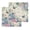 Lavender SpringGreen Beige, variant on Watercolor Flowers Kitchen Dish Towels for Drying Dishes Set of 2, Spring Floral Butterflies Botanical Beige Waffle Weave Microfiber Hand Tea Bathroom Towels Quick Dry & Absorbent Towel 12x12