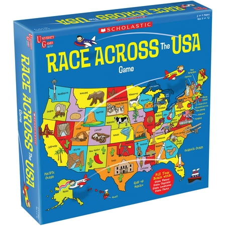 Scholastic Race Across The USA Game