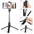 thumbnail image 2 of Oumilen Selfie Stick Extendable Lightweight Tripod Support Bluetooth Remote for Android and iOS Black, 2 of 2