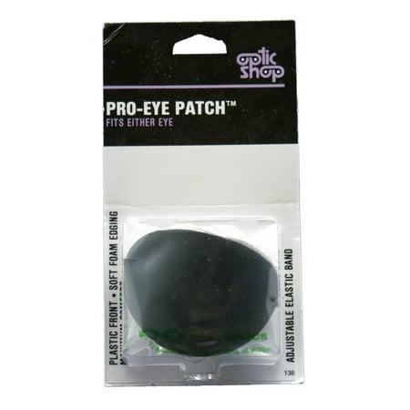 Pro-Eye Patch--Plastic Front Black Eye Patch - Walmart.com