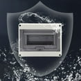 thumbnail image 2 of Plastic distribution box 8 circuit HT-8 waterproof distribution box, 2 of 11
