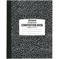 thumbnail image 2 of Oxford Tops College-ruled Composition Notebook - 80 Sheets - Stitched - 7 7/8" x 10" - White Paper - Black Cover Marble - 1 Each | Bundle of 2 Each, 2 of 2