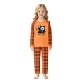 thumbnail image 3 of Halloween Family Pajamas Matching Set - 2 piece Halloween Print Long Sleeve Tops + Pants Outfit Sets,Home Wear Loungewear Sleepwear Jammies for 90 Pjs, 3 of 7