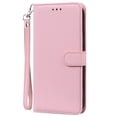 thumbnail image 1 of S21FE S21 FE S 21 FE Case For Samsung Galaxy S21 Plus Ultra Leather Wallet Flip Case For Samsung Galaxy S21FE S21+ Ultra Cover Pink -Strap Samsung S21 Ultra, 1 of 6