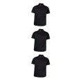 thumbnail image 1 of Toystoory Chef Jacket Uniform Short Sleeve Hotel Kitchen Chefwear Coat Cook Type1 NO1, 1 of 1
