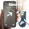 thumbnail image 4 of Magnetic Case Compatible for AirTag Locator Keychain Aluminium Alloy Anti-lost Case Non-slip Protective Cover, 4 of 10