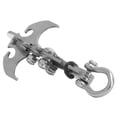 thumbnail image 4 of Stainless Steel Grappling Hook, Sturdy Gravity Hook  For Outdoor Mountain Climbing Camping, 4 of 8