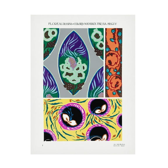 Trademark Fine Art Pictufy Patern 1 Canvas Wall Art