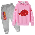 thumbnail image 1 of Ropa de Naruto para niños, sudaderas con capucha de moda para bebés, conjuntos de disfraces de Sasuke de Anime japonés Kakashi, otoño, 1 of 1