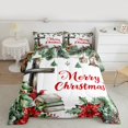 thumbnail image 2 of Manfei Green Christmas Tree Bedding Comforter Set 2pcs, Merry Xmas Gifts Twin Comforter Sets, Happy New Year Bedding Set for Kids Children Luxury Bedroom Decor, 2 of 8