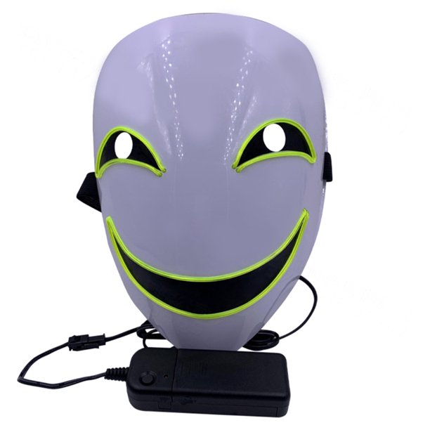 Face Cover Anime Glowing Headgear Party Cosplay Props Para Mujeres Hombres Advancent HA044584-04