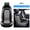 Black+Gray, variant on 2PCS Front Truck Seat Covers For 2009-2014 Ford F150 Cushion Protector Pu Leather Black/Gray