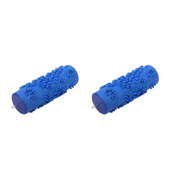 Sonducket Wall Decoration Empaistic Flower Texture Painting Paint Machine or Roller 2piezas 2Q