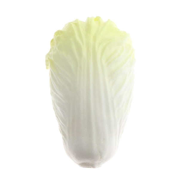 s Artificiales Modelo de Repollo Juguetes Accesorios de Fotografía Accesorio de Cocina de Plástico - Repollo amarillo, tal se describe Sunnimix Verduras Artificiales Realistas