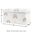 thumbnail image 3 of Boho Rainbow Storage Fabric Toy Box by Sweet Jojo Designs, 3 of 4