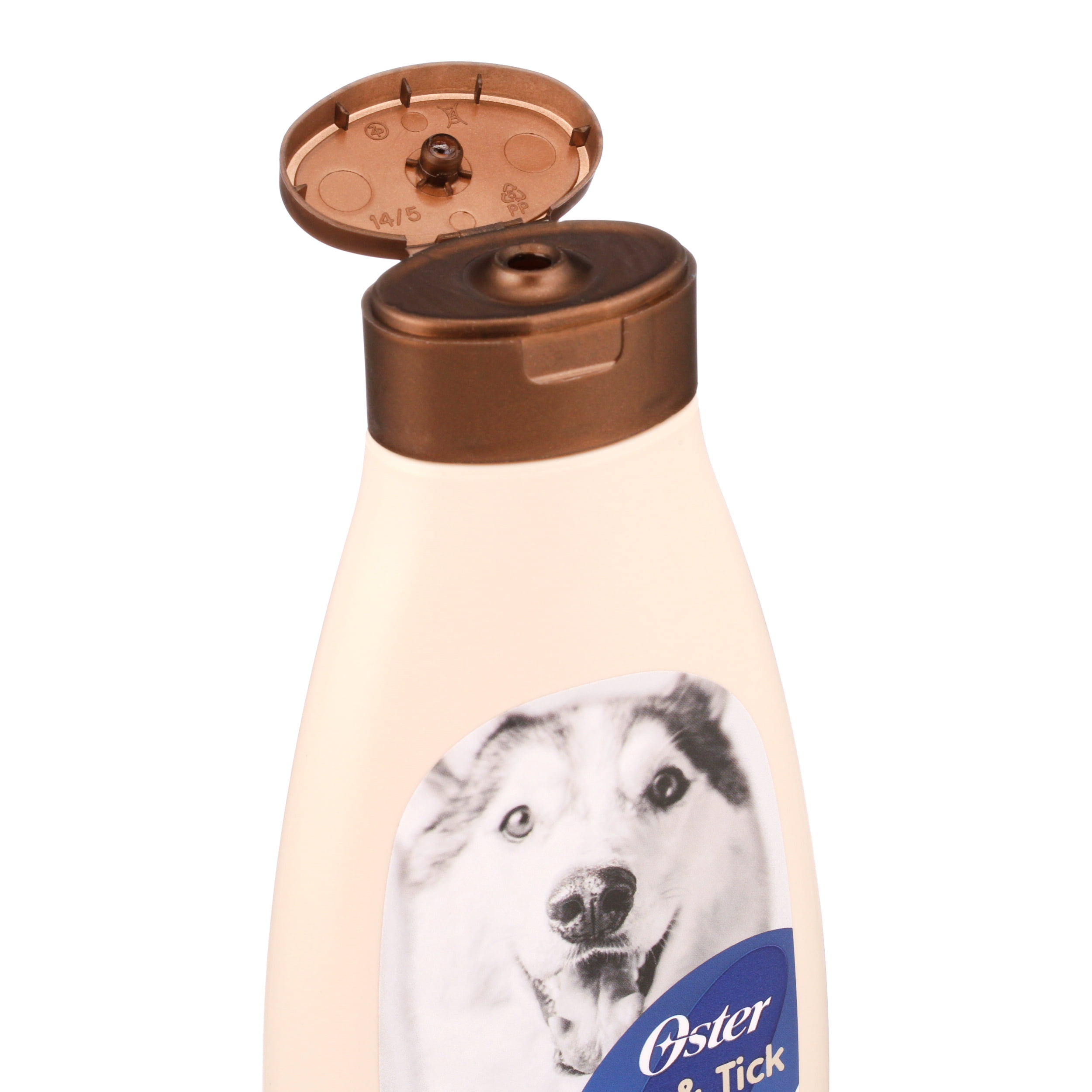 Oster Flea Tick Shampoo with Oatmeal for Dogs and Cats 18 oz
