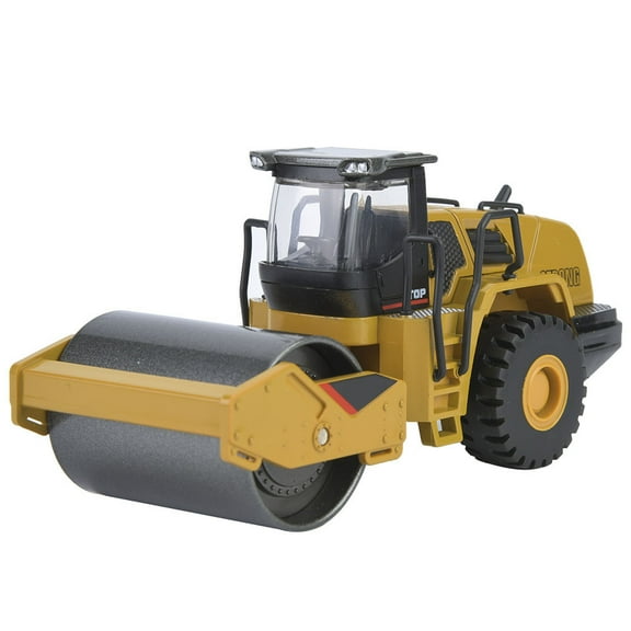 Road Roller Model Toy, Engineering Road Roller Toy Portable 1:50 Alloy Construction Road Roller Model, For Home Entertainment