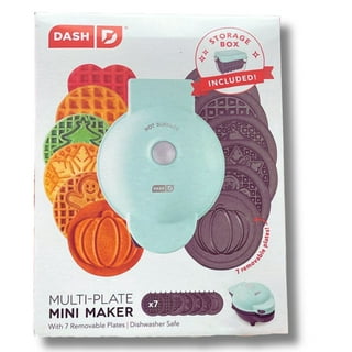 Dash DGMS03GBCL Mini Maker + Grill Griddle + Waffle Iron, 3 pack,  Red/Aqua/White - Waffle Makers, Facebook Marketplace