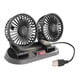 thumbnail image 1 of Ventilador para camión Ventiladores de refrigeración para vehículos Rotación de 360  degree Viento fuerte Interfaz USB portátil Ventilador para vehículos, 1 of 9