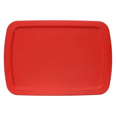 Pyrex C-233-PC 3qt Poppy Red Easy Grab Food Storage Replacement Lid