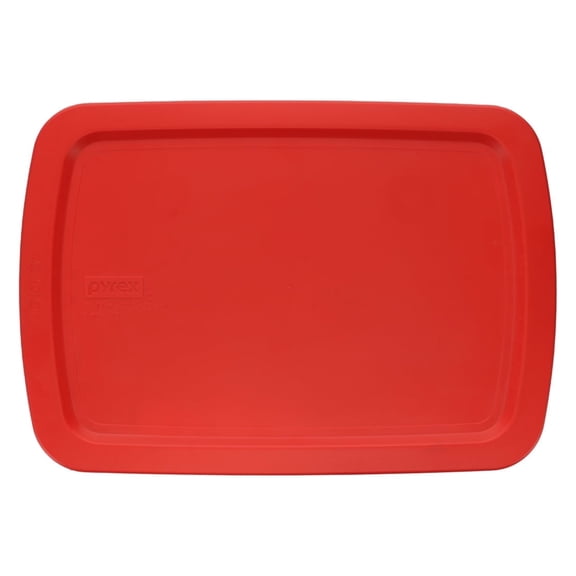 Pyrex C-233-PC 3qt Poppy Red Easy Grab Food Storage Replacement Lid